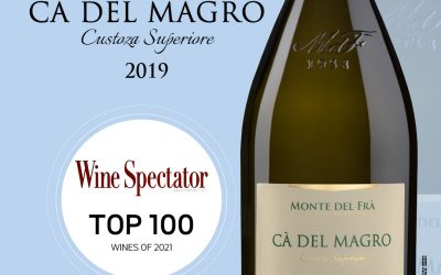 Cà del Magro jednnym ze 100 najlepszych win 2021 roku.