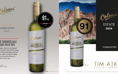 Colomé Estate Torrontes – 91 punktów