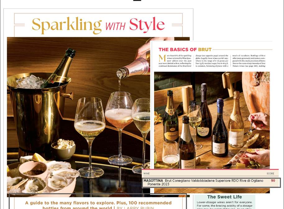 Wine Spectator poleca prosecco Masottina