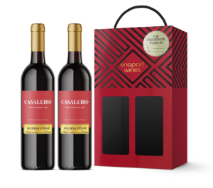 Dwupak Casaleiro Reserva Syrah w kartoniku
