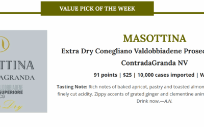 Masottina z wyróżnieniem „Value Pick” i 91 pkt w Wine Spectator
