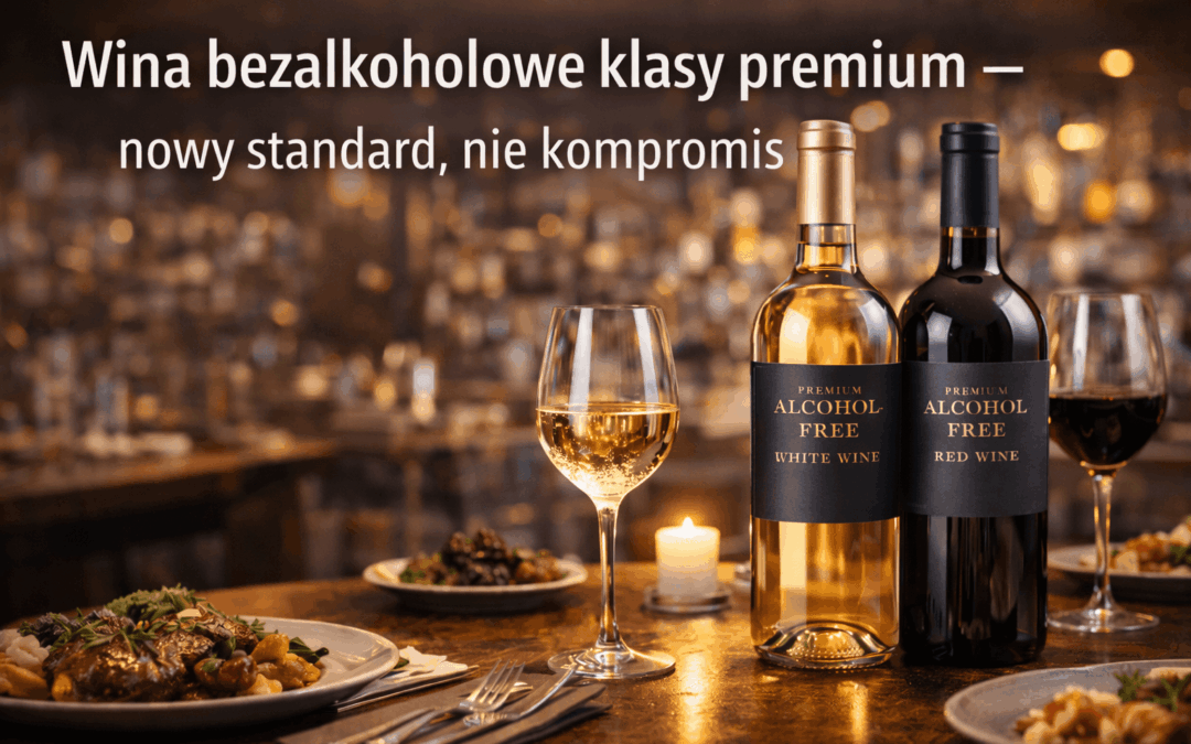 Wina bezalkoholowe klasy premium – nowy standard, nie kompromis
