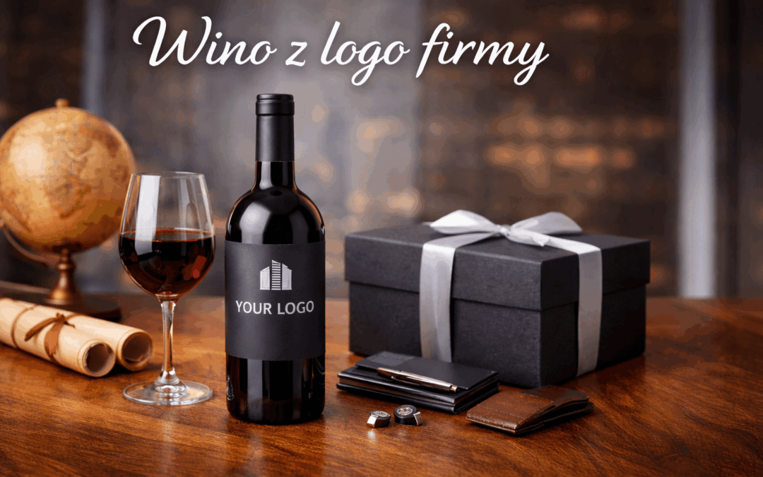Wino z logo firmy – personalizowany prezent, który buduje relacje biznesowe